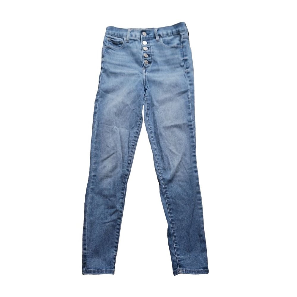 Gap Favorite Jegging Button Fly High Rise Denim Skinny Jeans Women's Sz 27/4